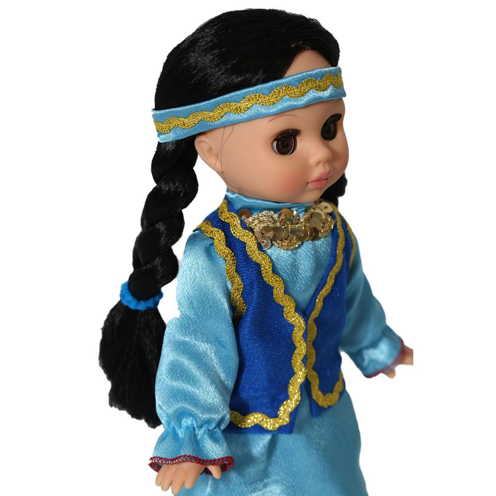 Кукла Эля в башкирском костюме 30см. (Весна)