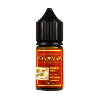 Жидкость Chappman Salt 2% ULTRA 30 ml - Ликерный Табак