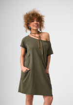 Платье Ребекка Хаки