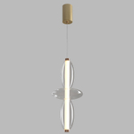 Подвесной светодиодный светильник Crystal Lux QUASAR SP14W LED TRANSPARENT