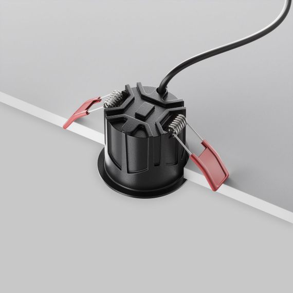 Встраиваемый светильник Maytoni Technical Alfa LED DL043-01-10W3K-RD-B-1