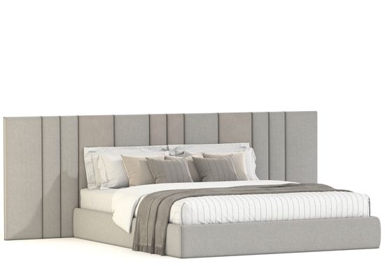Кровать Ломбардия с широким изголовьем
