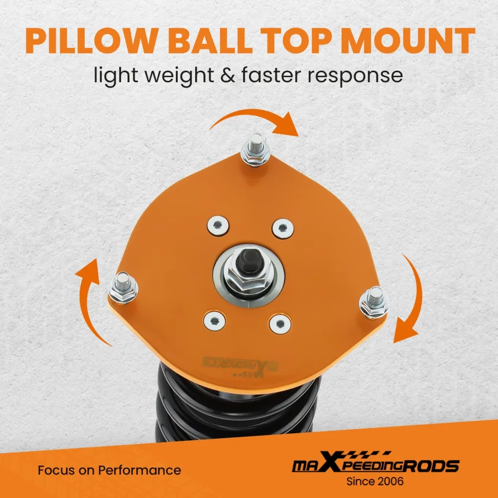 Комплект для автомобиля Volvo S70 / C70 / V70 1998-2001 Adj. Height Shock Absorbers Strut Coilovers Suspension Kits lowering kit