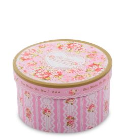 WF-41/3-B Коробка «С наилучшими пожеланиями» цв.розовый