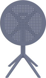 Комплект пластиковой мебели Siesta Contract Sky Folding 60 Pro, темно-серый