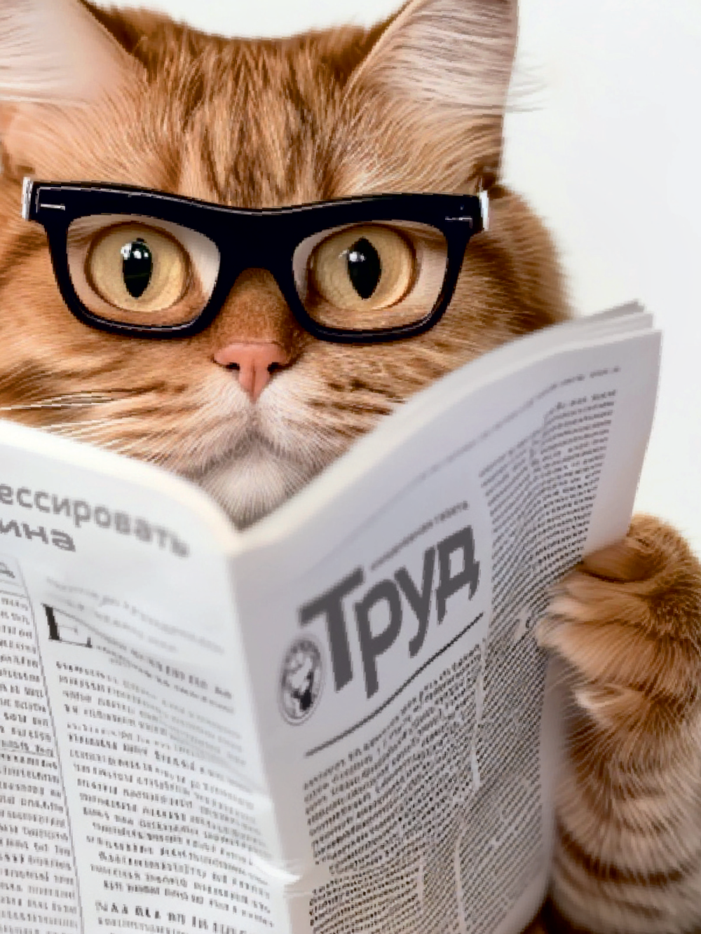 Наклейка интерьерная Кот Здесь не заседание