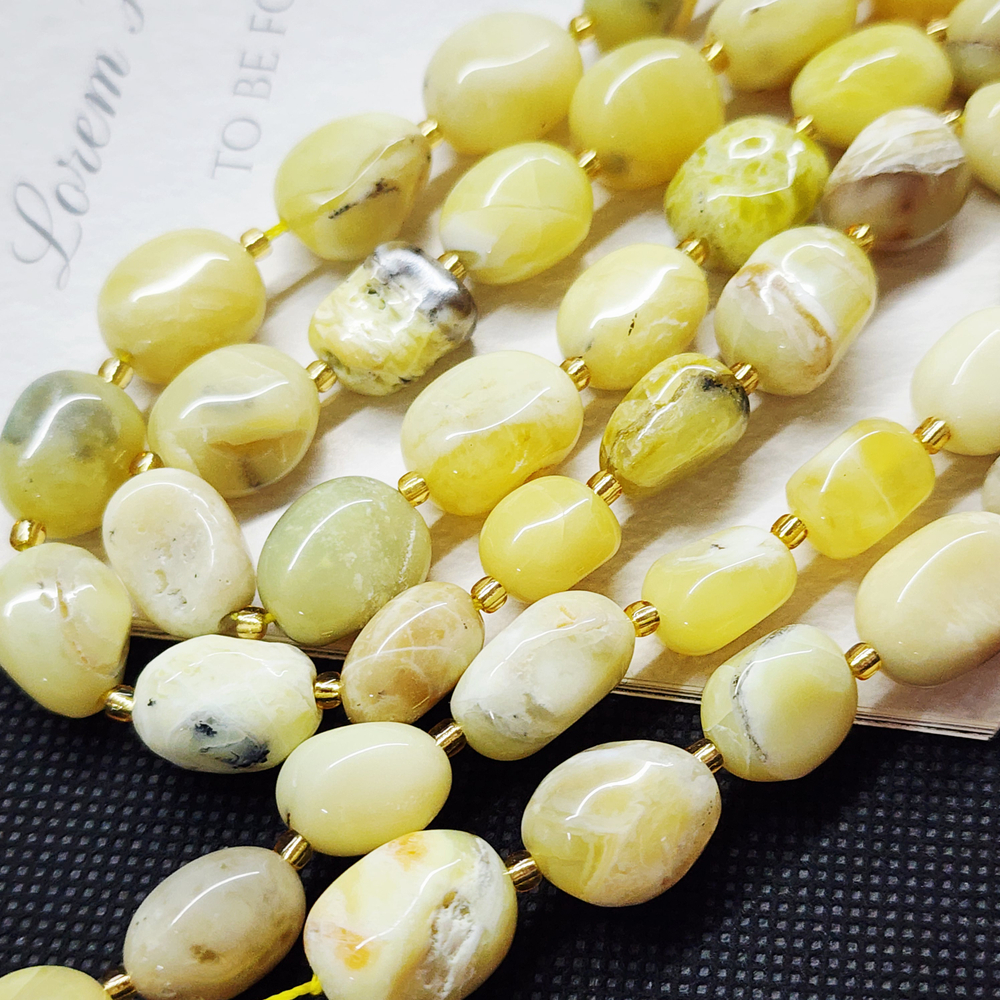 Опал, крупная галтовка, 10-15 мм, камни овалы бочонки, штучно