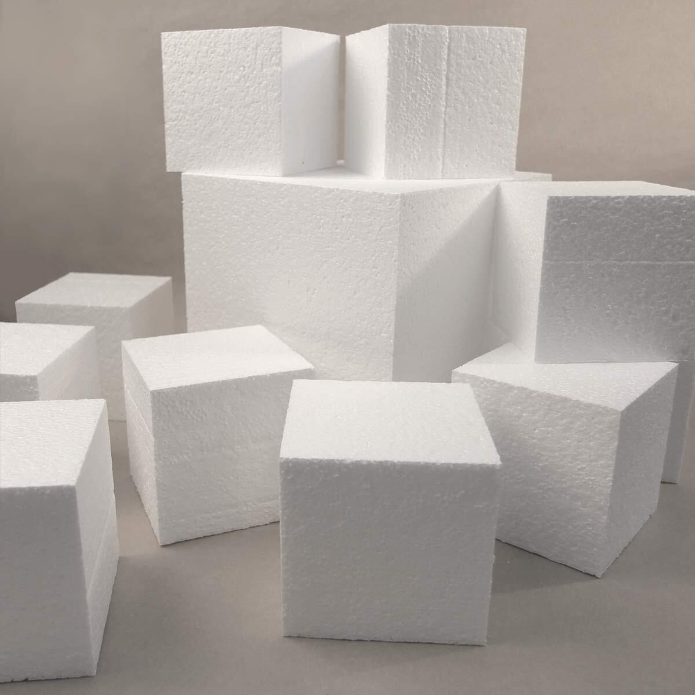 Кубики из пенопласта