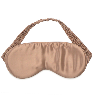 Маска для сна из натурального шелка цвета пыльной розы из коллекции essential