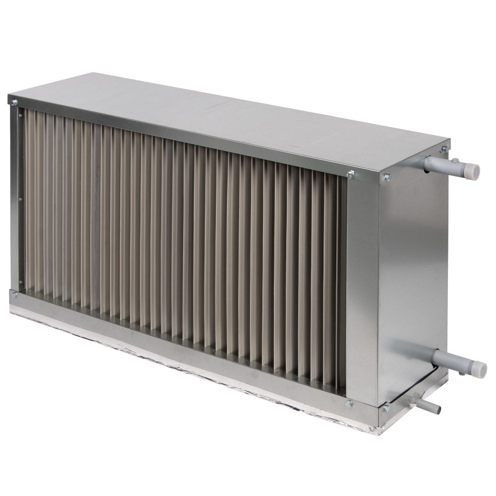 Охладитель водяной для прямоугольных каналов SHUFT WHR-W 1000x500-3