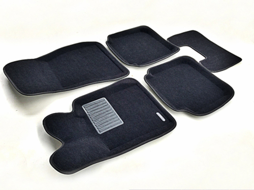 Коврики салона для BMW 7 (G11) (2015-) Euromat 3D Business черные. Арт. EMC3D-001217