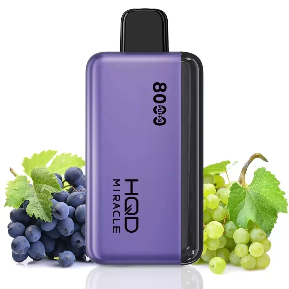 HQD MIRACLE 8000 - Grape (5% nic)