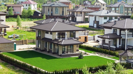 Коттеджные поселки и сельские поселения