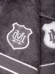 Набор полотенец ALAIN - АЛАИН антрацит 3 предмета Maison Dor (Турция)