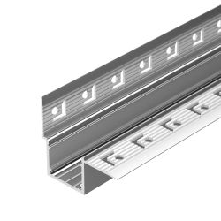Профиль FANTOM-W20-H20-EDGE-2000 ANOD (Arlight, Алюминий) 054184