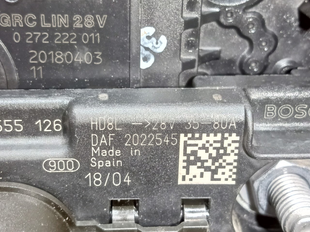 Генератор 80A 2018г.