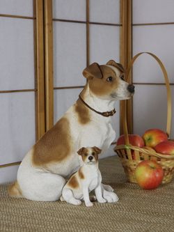 Hotant Статуэтка собаки породы Джек-Рассел