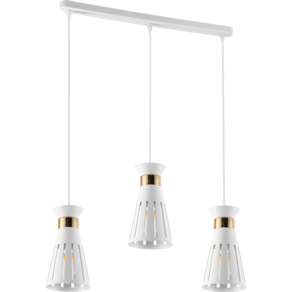 Светильник подвесной (подвес) Rivoli Angeline 5110-203 3хЕ27 60 Вт лофт-кантри | Rivoli