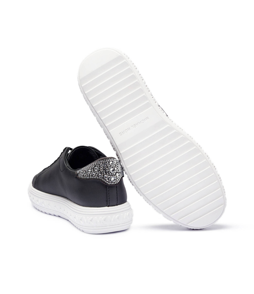 Кожаные кроссовки Michael Kors - черный(43H3GVFS1L)