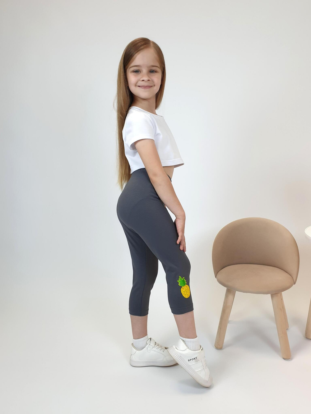 17-23-6 Лосины для девочки Luneva