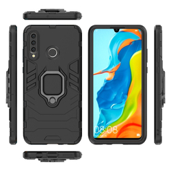 Противоударный чехол с кольцом Panther Case для Huawei P30 lite / Honor 20s / Honor 20 Lite / Nova 4e