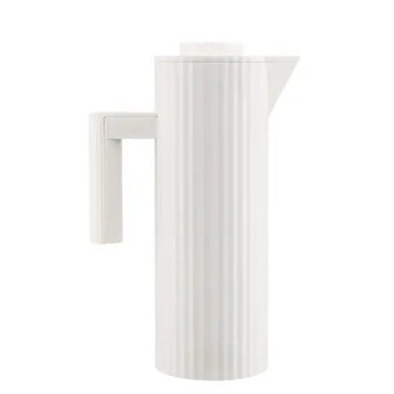 Alessi Термокувшин Plisse 1л белый