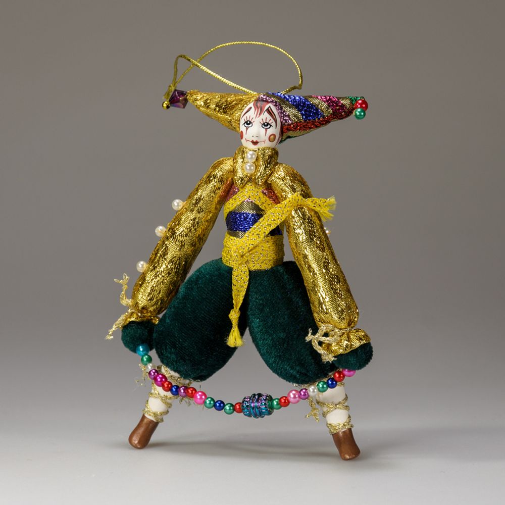 Ёлочная игрушка Клоун Скоморох