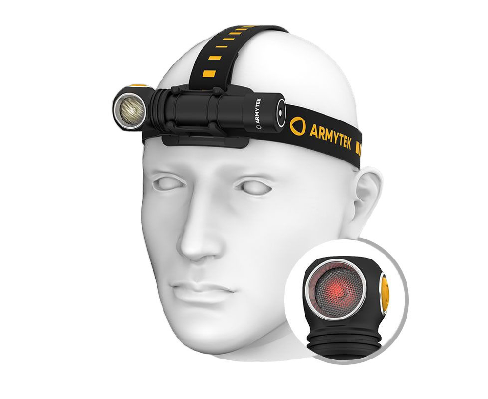 Мультифонарь светодиодный Armytek Wizard C2 WR Magnet Usb, 1020 лм, теплый и красный свет, аккум-тор