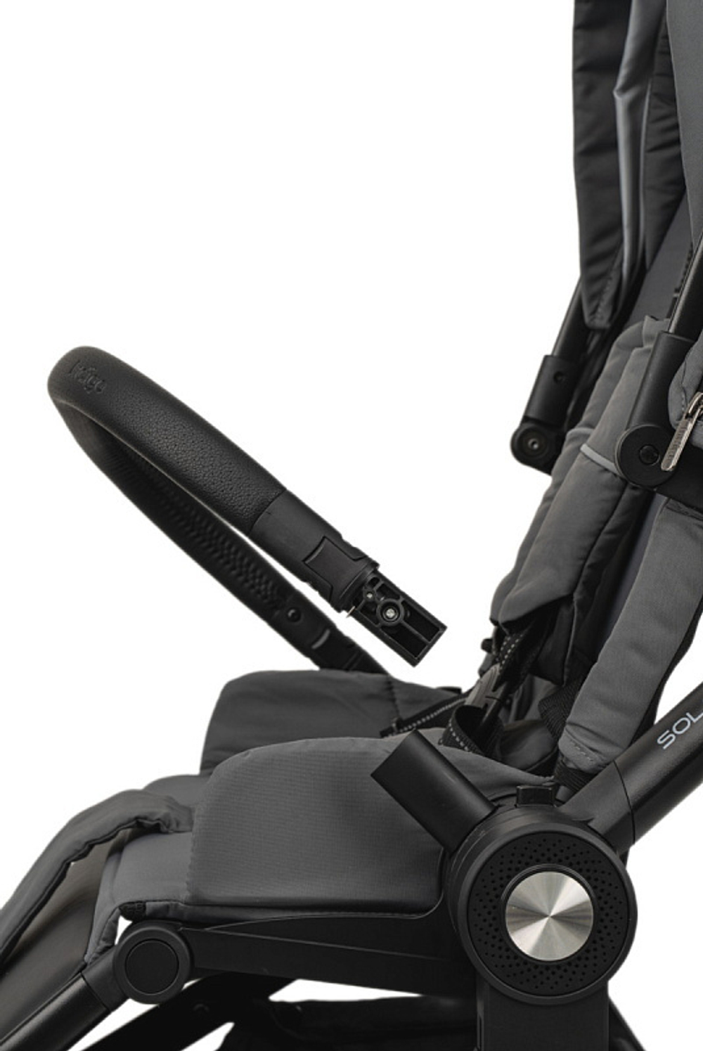 Детская коляска Indigo Solar 3 в 1 серый