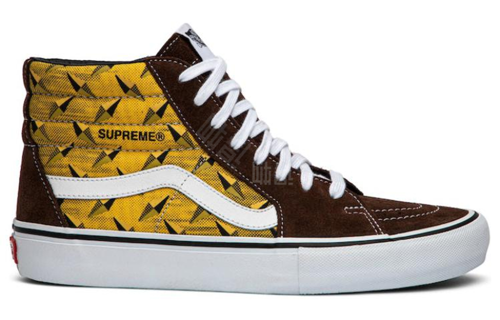 Supreme X Vans Sk8 Diamond Plate Collection