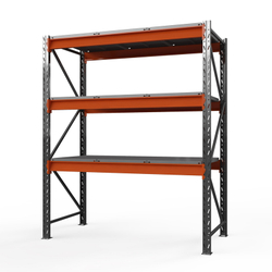 Стеллаж металлический ОПТИМА, 2000х2500х785 мм. Полки: 3 шт. метал.