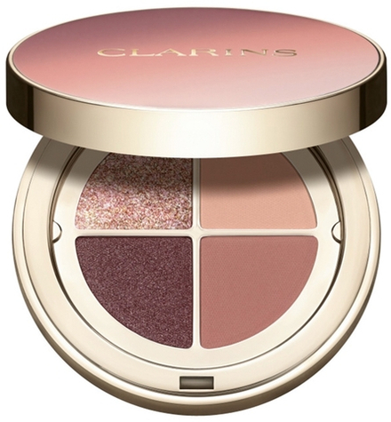 Clarins Ombre 4 Colour Eye Palette - Палетка теней для век для долговременного эффекта оттенок 01 - Fairy Tale Nude Gradation, 4 g