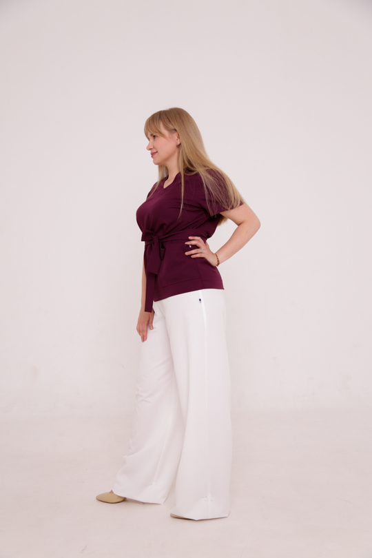 Брюки палаццо