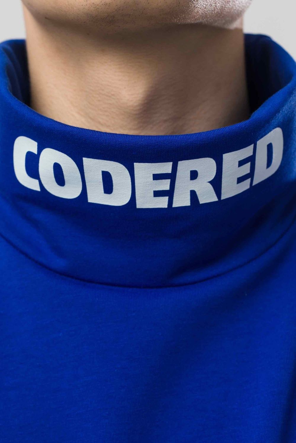 Купить Водолазка Codered оверсайз Rollneck Wide Coderedneck василек Водолазка Codered оверсайз Rollneck Wide Coderedneck василек