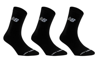 Теннисные носки New Balance Youth Daily Essentials Cushion Crew 3P - black