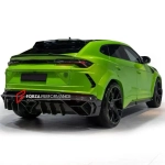 Широкий карбоновый обвес для Lamborghini Urus с коваными дисками Ламборгини Урус