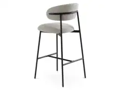 Барный стул Aria, серая рогожка