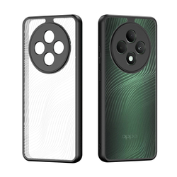 Тонкий чехол с мягкими черными рамками от Dux Ducis для OPPO Reno12 F (5G, 4G) и OPPO F27, серия Aimo Series Case