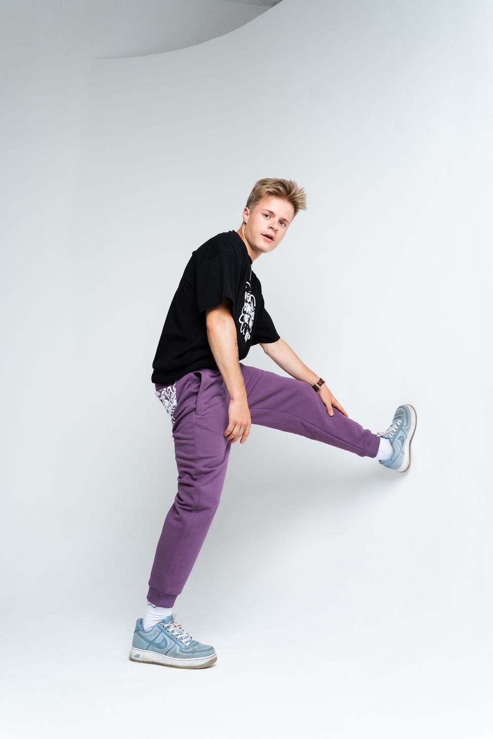 Брюки PPZ Фиолетовые