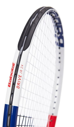 Детская теннисная ракетка Babolat Pure Drive Girl Jr (24") - white/pink/blue
