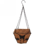 Кашпо для цветов 1,8л «Коковита» с кокосовым волокном, подвесное d=20см P131 ДоброСад