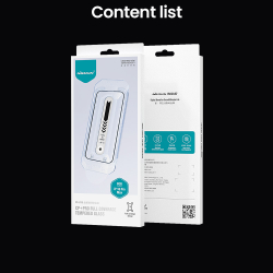Стекло из закаленного стекла от Nillkin для iPhone 16 Pro Max, серия CP+PRO Anti-Explosion Glass Screen Protector 0.33mm, 2.5D (в комплекте ванночка для установки)