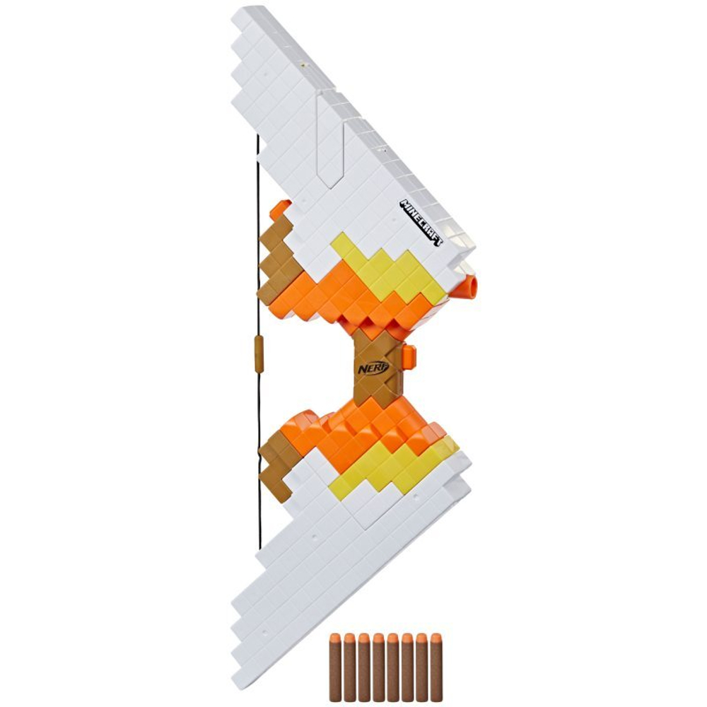 Hasbro Nerf Elite - Пусковая установка для стрельбы из лука Minecraft + стрелы F4733