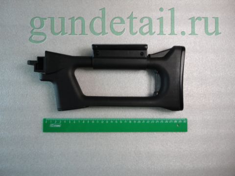 Приклад пластик с поворотной щекой СБ20 Сайга АК (СОК-АК)