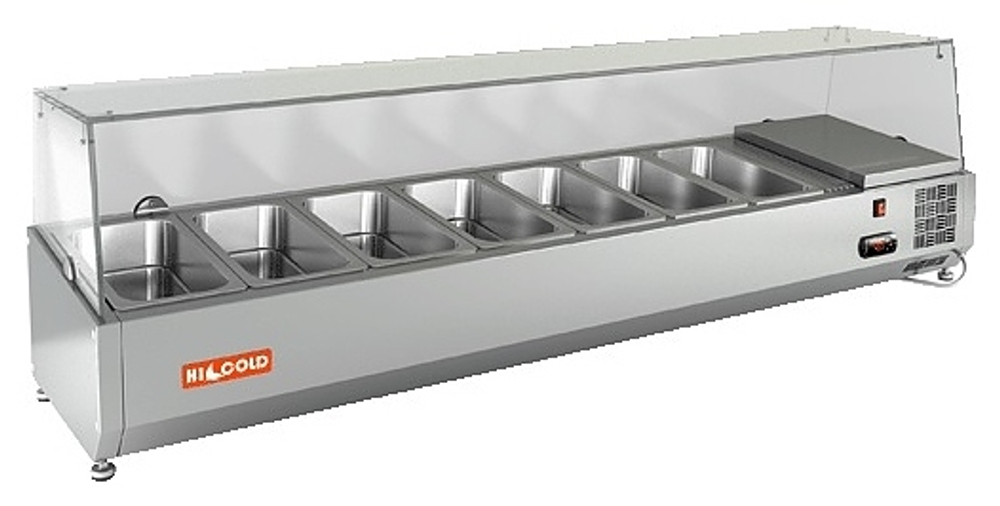 Витрина холодильная HICOLD VRX 1800 (1/4)