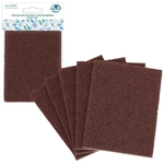 Губка для мытья кухни Карборундовая Набор 5 шт. Размер 7х0,5 см.