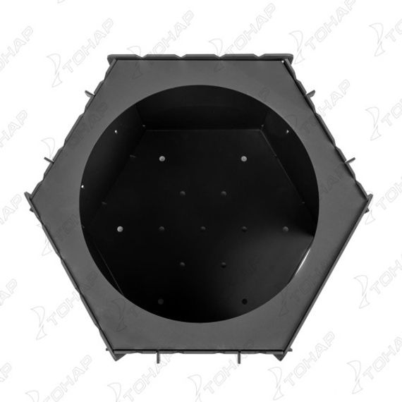 Печь под казан сборная ПКM-01, ст.3 мм, термостойкое покрытие, (T-HS-PKM-01) Helios