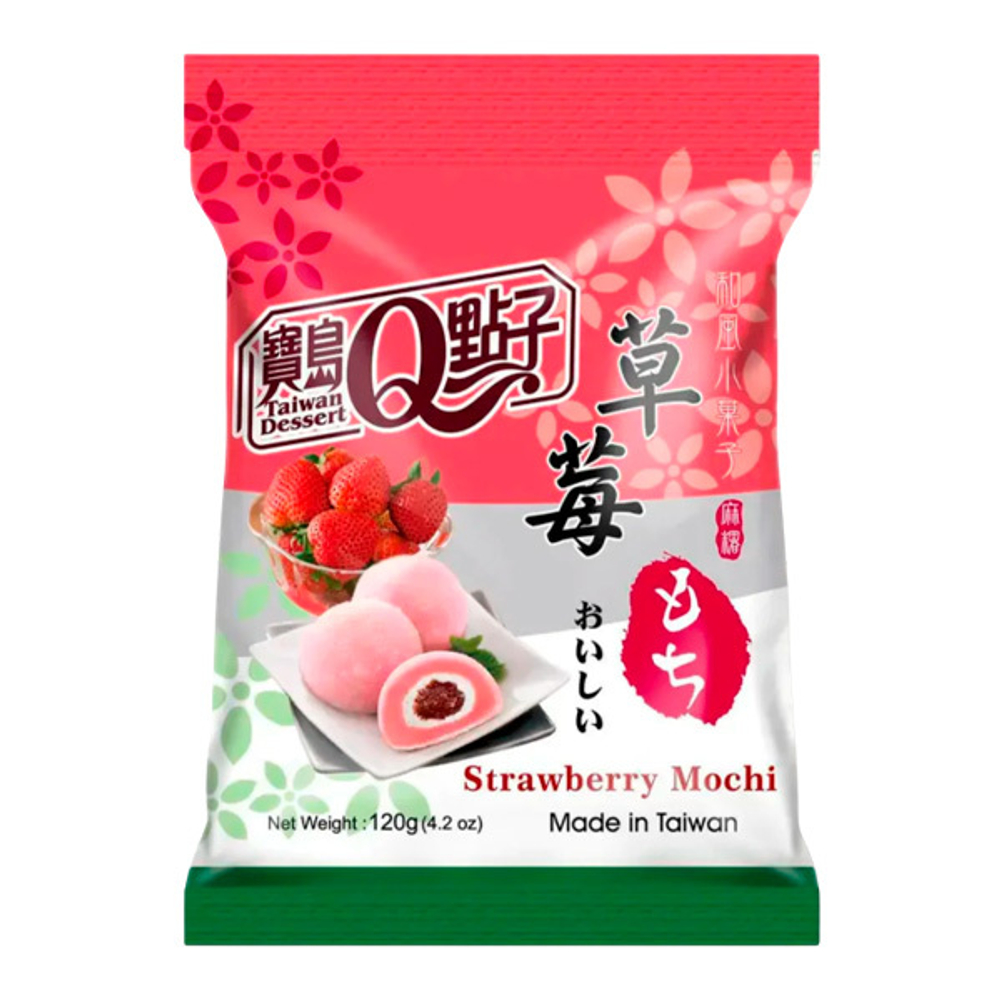 Моти "Дайфуку" с клубникой 120 г Q-Idea Royal Familly Strawberry