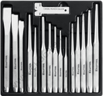 KRAFTOOL GRAND-15, 15 предметов, Набор зубил и кернеров (21075-H15)