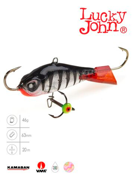 Балансир Lucky John BALTIC 6 с тр. 60мм/12HRT блистер